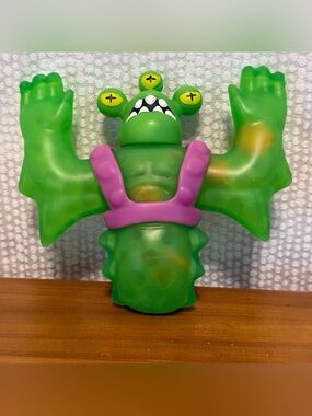Heroes of Goo Jit Zu Galaxy Attack Merculok Action Figure Green Squishy